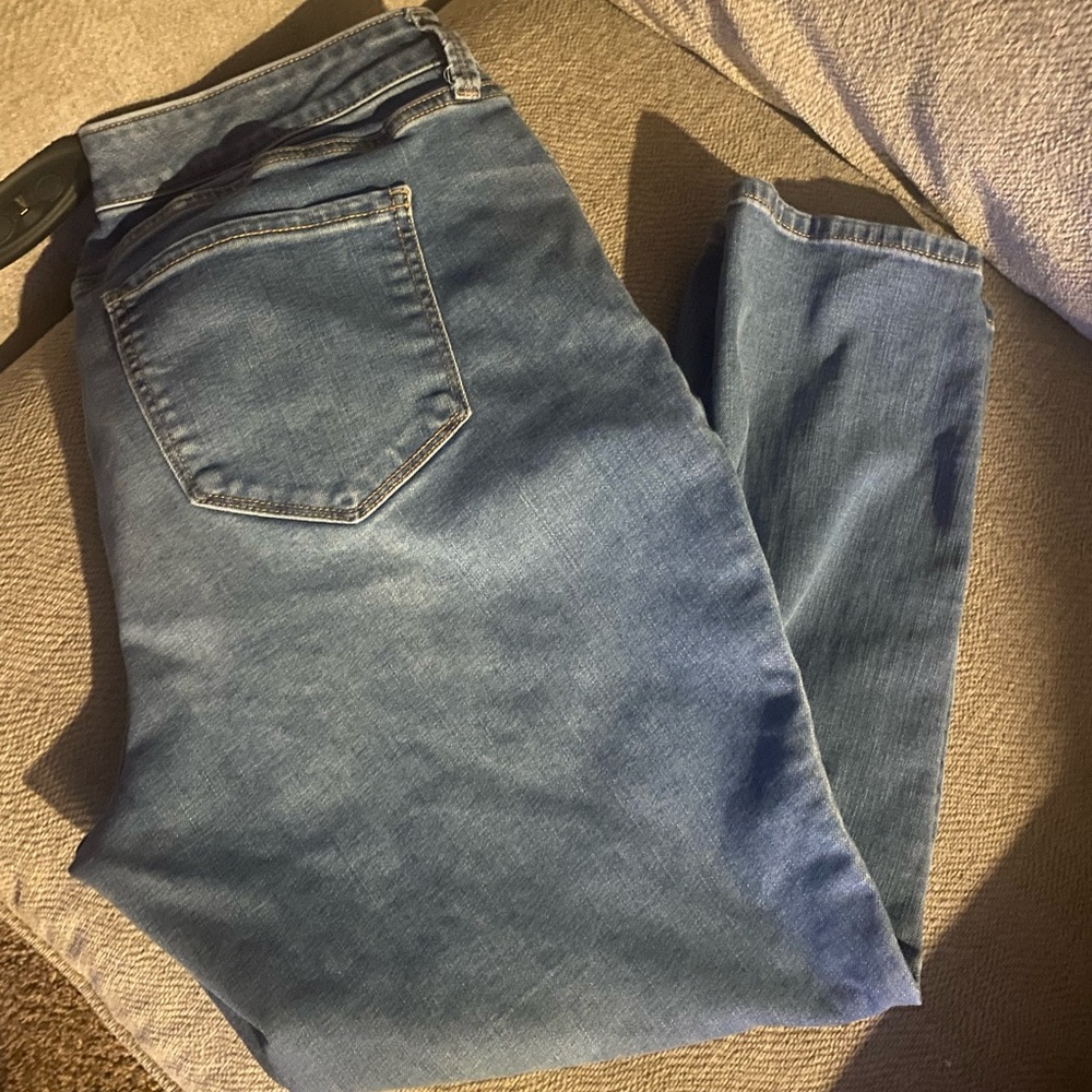 St. John's Bay Light Blue Ankle Jeans